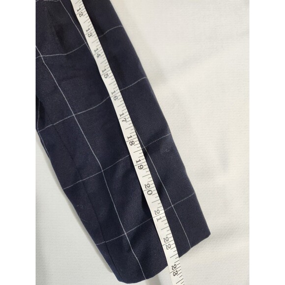 Brooks Brothers Women's Black Blazer White Windowpane Plaid 100% Wool 8P - Picture 9 of 9